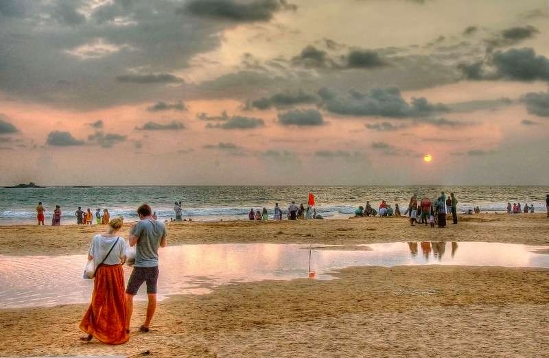 Bentota Beach, located on the southwestern coast of Sri Lanka, is a tropical paradise renowned for its pristine golden sands, turquoise waters, and palm-fringed coastline. It is a popular beach destination that offers a perfect blend of relaxation, water sports, and cultural experiences,